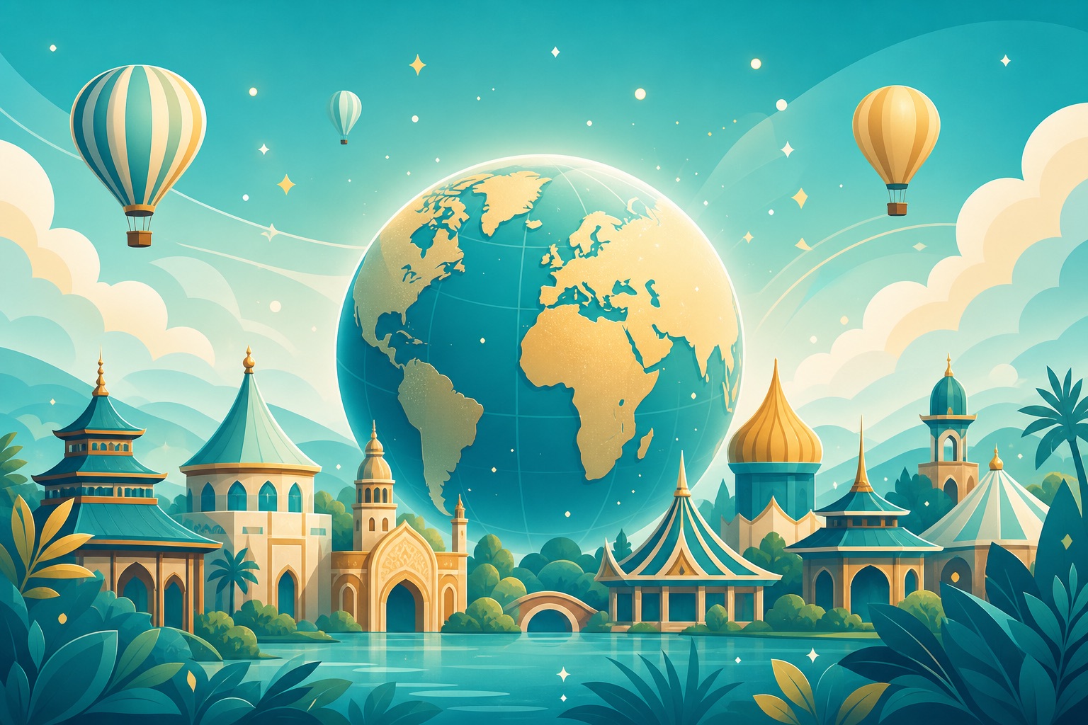 Illustration representing EPCOT